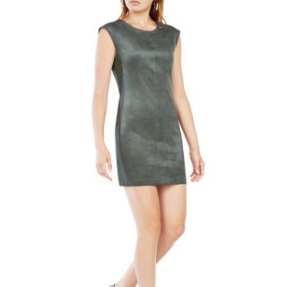BCBGMaxAzria Dresses & Skirts - BCBGMaxAzria Karlee Faux-Suede Dress